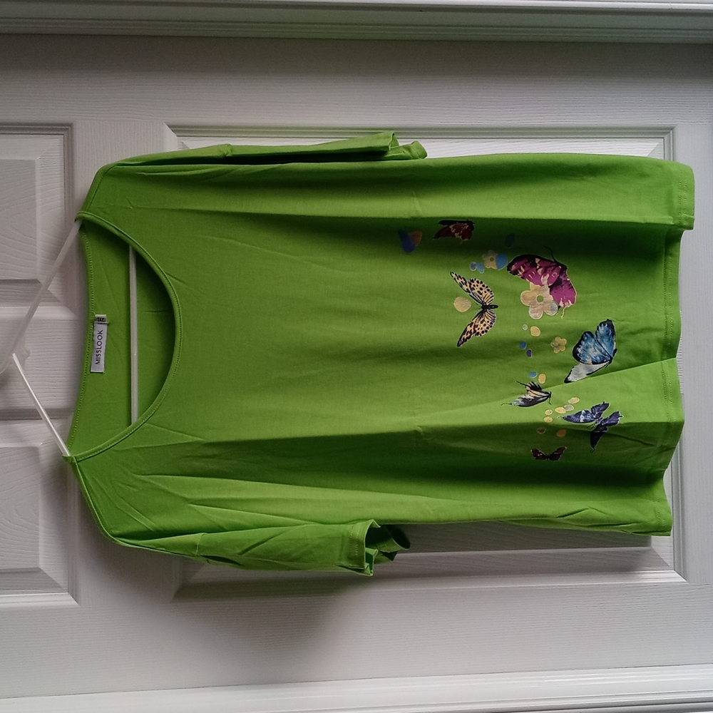 Green Butterfly T-shirt